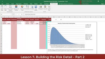 Quantitative Project Risk Analysis in Excel Lesson 07