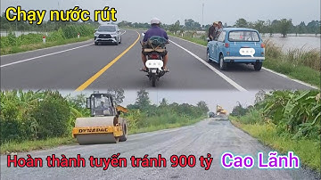Gấp rút thi công hoàn thành tuyến tránh Quốc lộ 30 Cao Lãnh bà con mong đợi. #TuanCaoTV 