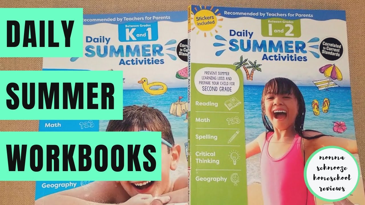 EVANMOOR DAILY SUMMER ACTIVITIES FOR KIDS K 2ND GRADE YouTube