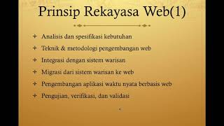Pemrograman Web 1 (Rekayasa Web)