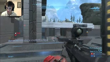 UNBELIEVABLE Epic reactions Halo: Reach Gameplay! Pit CTF