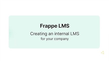 Frappe LMS: Add chapters and lessons to your courses
