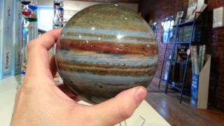 MOVA solar spinning Jupiter globe