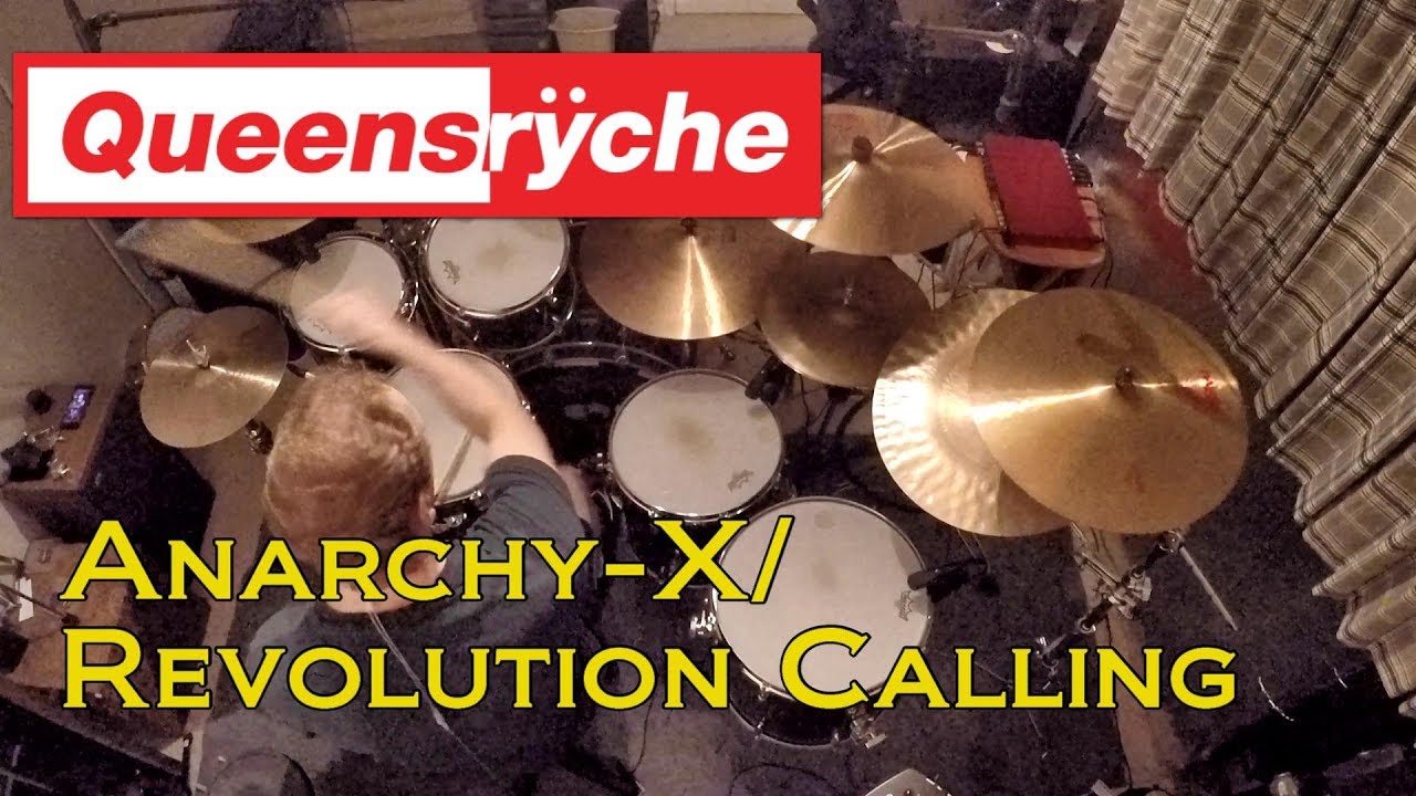 Queensryche - Anarchy-X/Revolution Calling (Drum Cover)