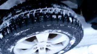 Yokohama F700Z vs Dunlop WinterIce 01, тест(Сравнение зимних шин, опыт эксплуатации, тест, мысли. Соображения по поводу выбора шин для 4х4. Плюс некоторы..., 2015-01-20T07:32:43.000Z)