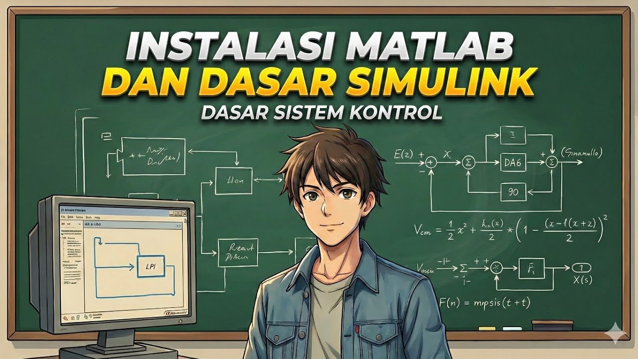 Instalasi Matlab dan Dasar Simulink | Dasar Sistem Kontrol