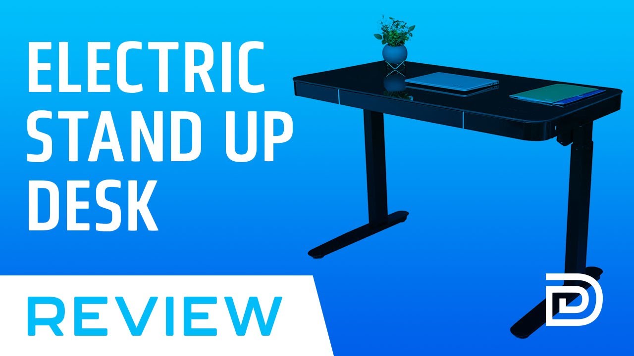 ApexDesk Lumi Series Electric Stand Up/Sit Down Desk Review YouTube