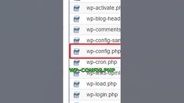 How to update database connection details in WordPress #shorts