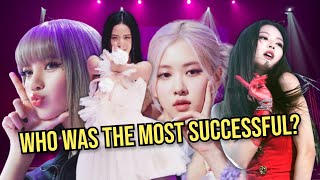 Comparing 4 Blackpink Members' SOLO: Who Was The Most Successful?