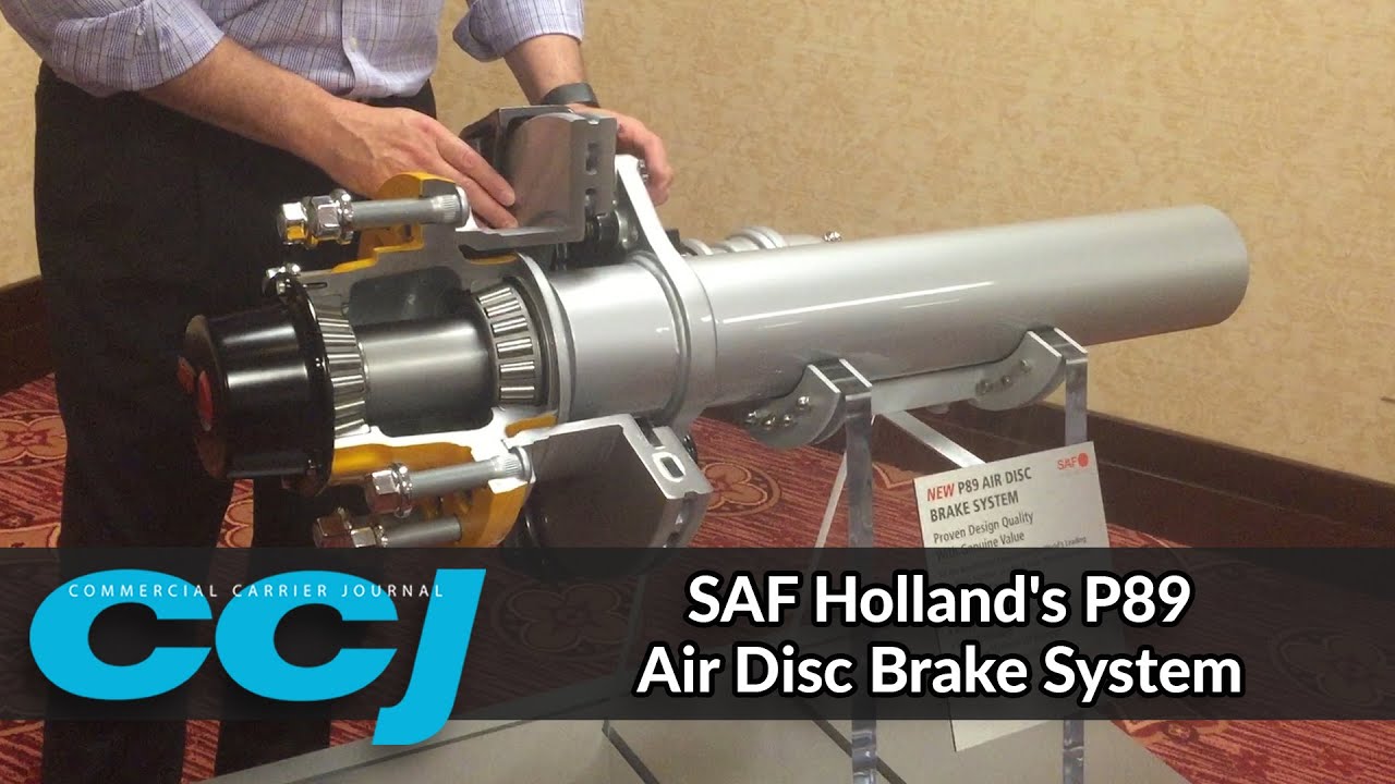 SAF Holland's P89 Air Disc Brake System YouTube