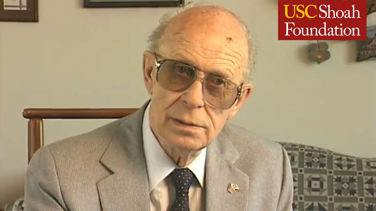 Medical Experiments in Buchenwald Concentration Camp | Jacobus Van Der Geest | USC Shoah Foundation