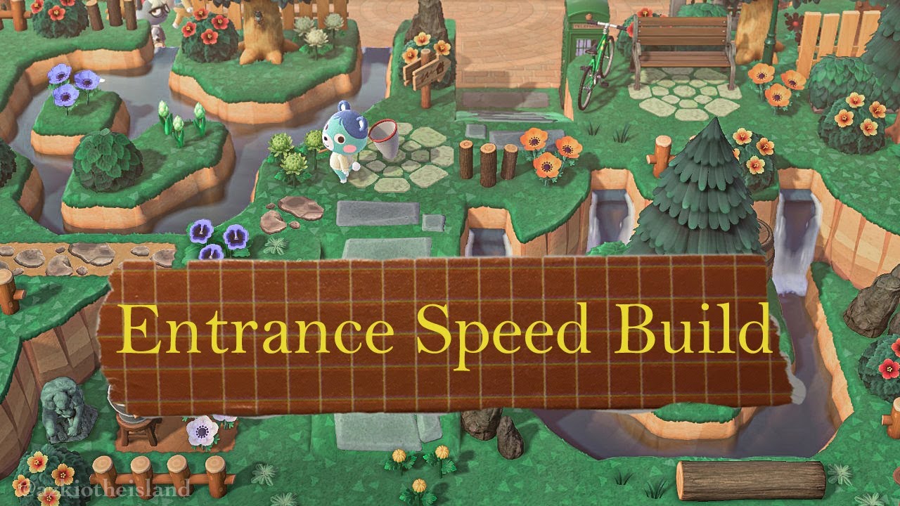 DECORATING ENTRANCE CLOSE TO RESIDENT SERVICESANIMAL CROSSING NEW