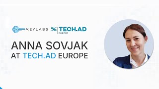 Anna Sovjak was a speaker at Tech.AD Europe!