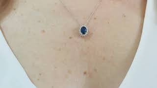 Video: Sapphire and Diamonds Necklace DALIA 1.30