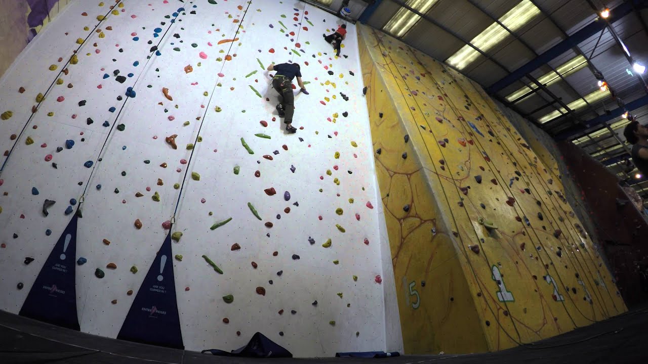 Climbing at the Reach in London on the Auto Belay's YouTube