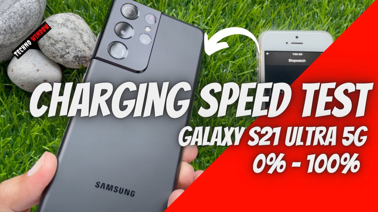 Samsung Galaxy S21 Ultra 5G Charging Speed Test - (0% to 100%) ⚡️⚡️20W Fast Charger! ⚡️⚡️