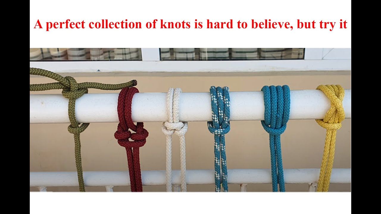 Why are these knot tricks not patented? You know, there are a lot of ...