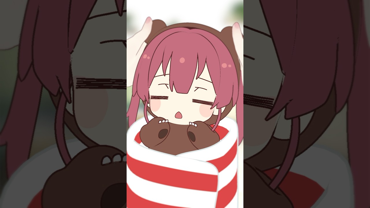 【ASMR】クマリングルーミングタイム👋🐻#shorts