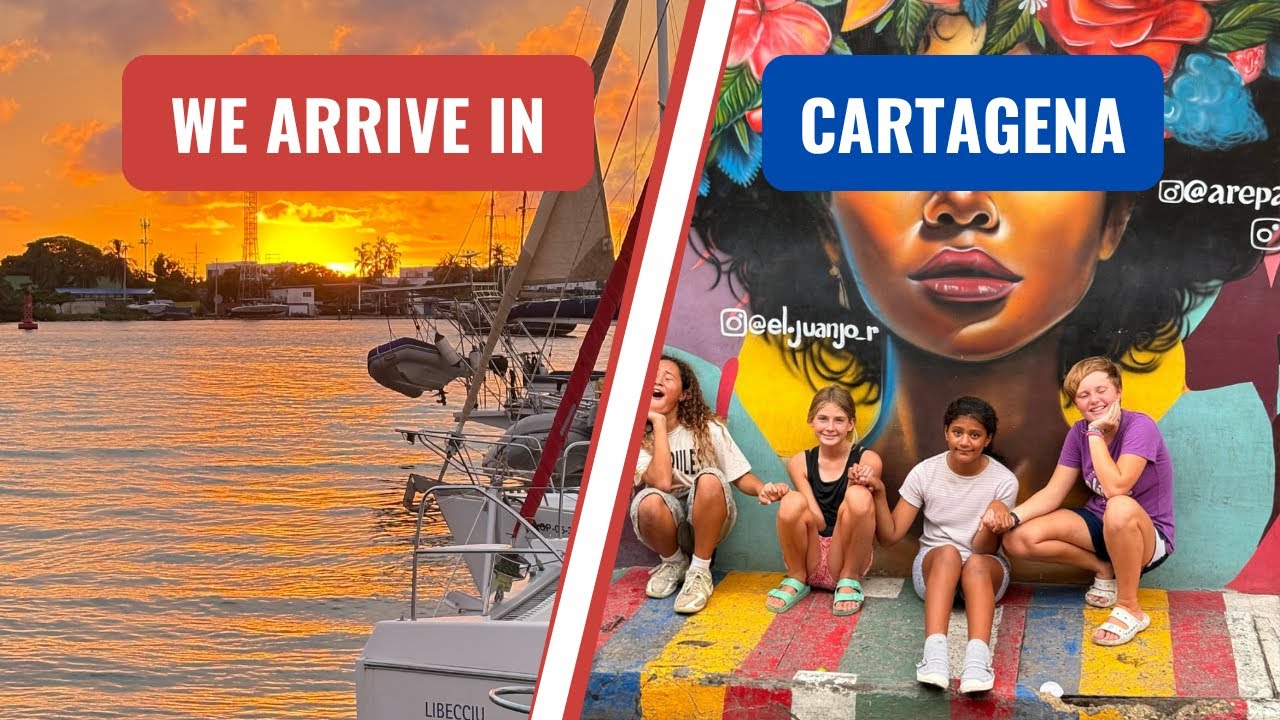 From Sea to Streets: Sailing into Cartagena & Touring the Walled City