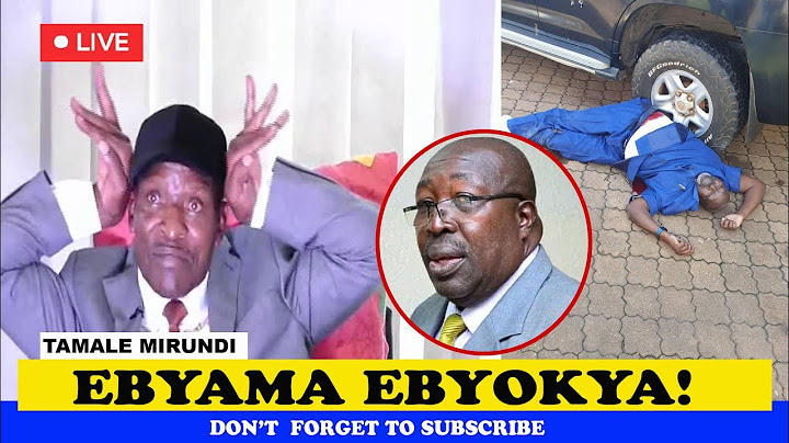 Kitalo Nnyo Ddala!!! Minisita Charles Engola Afudde , May 2, 2023 ; Tamale Mirundi Today Latest