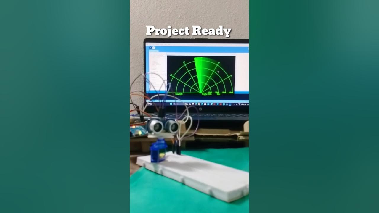 Arduino Based Radar System Using Ultrasonic Sensor☠️🤯#arduino #project ...
