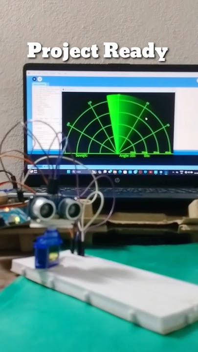 Arduino Based Radar System Using Ultrasonic Sensor☠️🤯#arduino #project ...