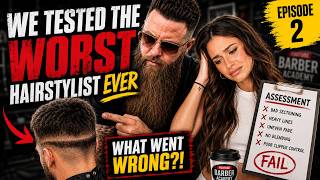 We Tested a Viral Hairstylist’s Barber Skills… It Got Bad Fast