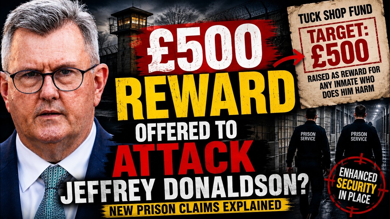 Inside Maghaberry: The £500 ‘Target’ on Jeffrey Donaldson