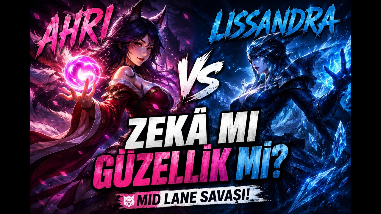 AHRİ İLE LİSSANDRA'YA MEYDAN OKUDUM! 😈 | ORTA KORİDORDA EFSANE