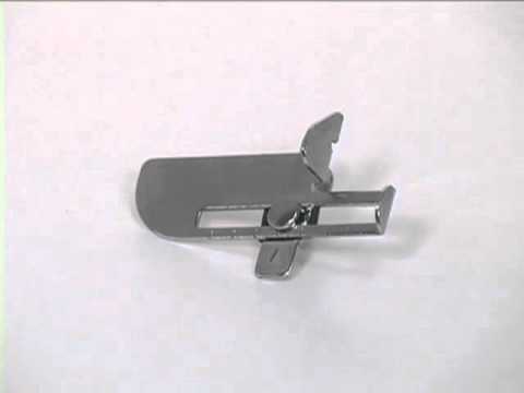 56) BERNINA presser feet -- Right seam guide for overlocker