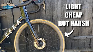 ICAN Aero II Ride Review | Light, Cheap but TOO stiff 😬