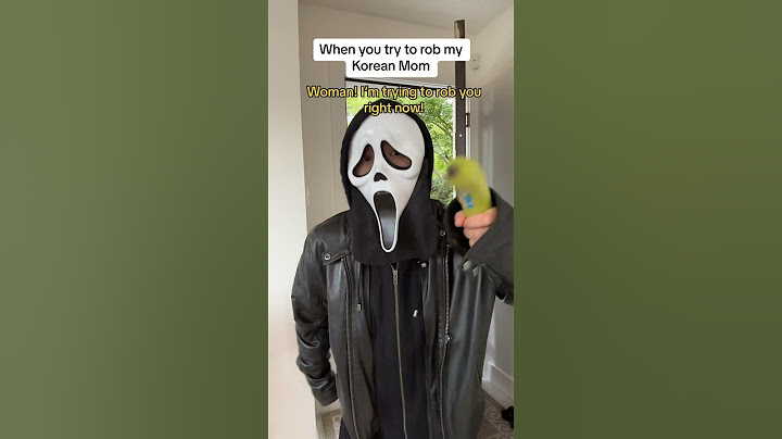 WHEN MY KOREAN MOM GETS ROBBED 🤣 #comedy