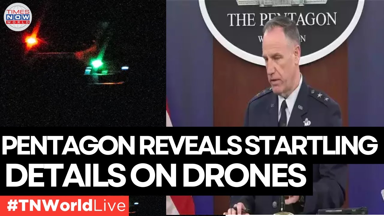 US News Live: Pentagon Press Briefing On Drone Threat LIVE | US Mystery ...