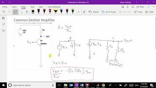 Common Emitter Amplifier