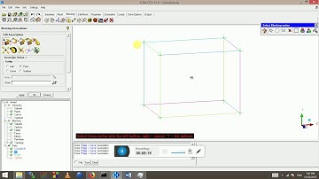 Lesson 7a   ICEM CFD   Cylinder Body   Hexa Meshing