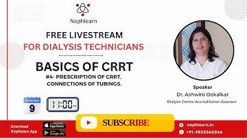 Basics of CRRT! #4 | Prescription of CRRT | Connection of tubings| #DialysisCare #Nephlearn