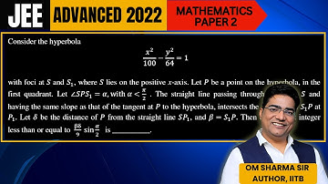 Consider the hyperbola 𝑥^2/100 −𝑦^2/64 = 1 with foci at 𝑆 and 𝑆1, where 𝑆 lies on the positive x