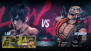 Law vs Heihachi  – Tekken 8 Ranked Match | Law Wins
