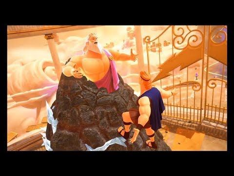 keyblades kingdom hearts Kingdom Hearts 3 - Olympus - Defeating the Titans