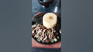 SIZZLING SISIG AND BANGSILOG Trendingshorts Sisig Sizzlingsisig Souly 