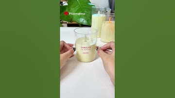 Print candle labels with Phomemo M110 labe maker😍 #phomemo #labelmaker #labelprinter