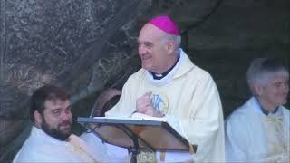 HOMILÍA DESDE LA GRUTA DE LOURDES