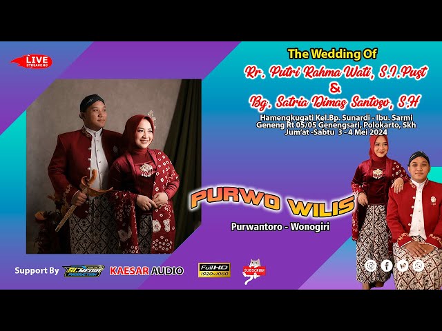 🔴Live Campursari Purwo Wilis ★ Wedding Putri & Dimas ★ Kaesar Audio ★ SL Media class=
