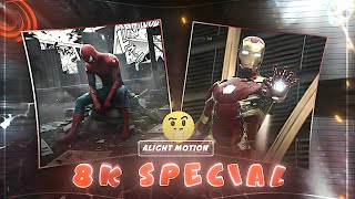 Ultimate 8K Editing 🗿Pack for Alight Motion ( Preset)