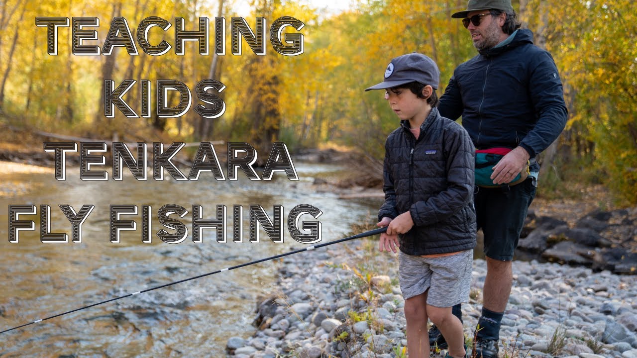 Teaching Kids How to Fly Fish