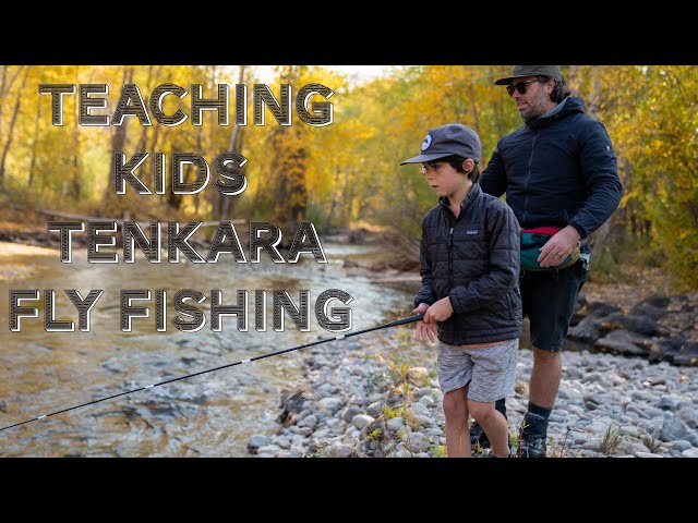 Tenkara Fly Fishing For Kids 