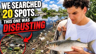 We Searched 20 Spots    This One Was DISGUSTING!