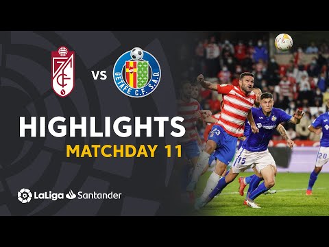 Granada Getafe Goals And Highlights