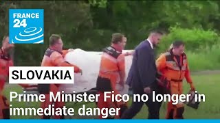 Slovak Pm Fico No Longer In Immediate Danger But Condition Serious • France 24 English