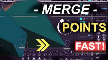 ZBrush - Merge Points (In 30 SECONDS!!)